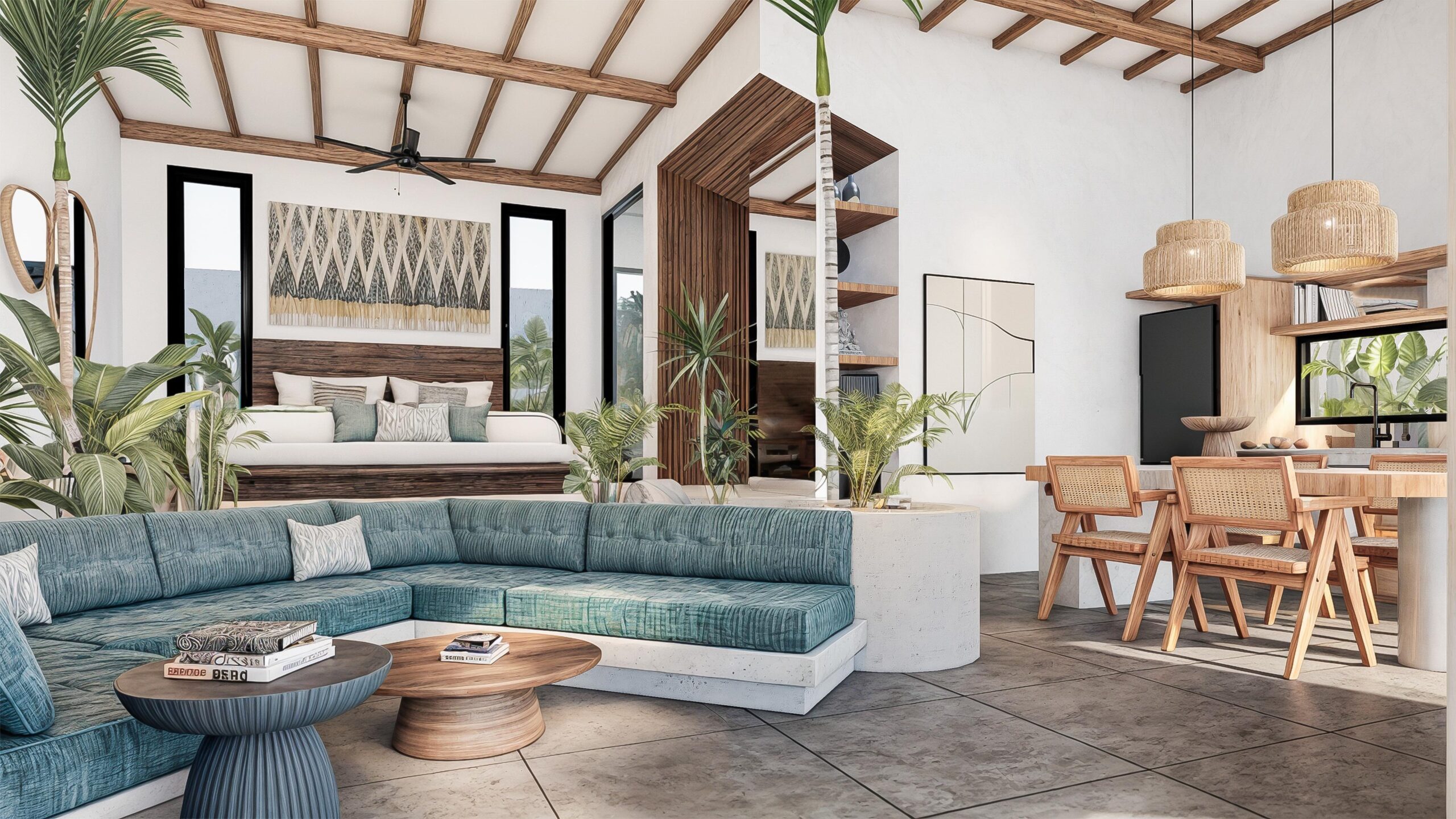 UNIQUE MODERN DESIGN 1 BEDROOM VILLA FOR SALE LEASEHOLD IN ULUWATU BE-848 